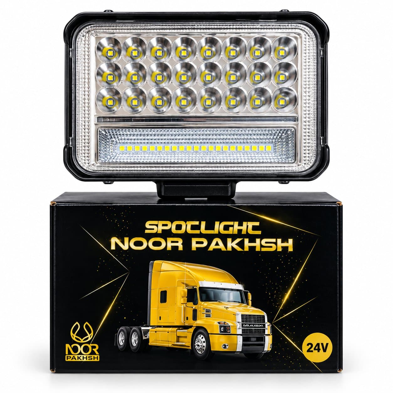 پرژکتور 48smd نئوندار جعبه مشکی