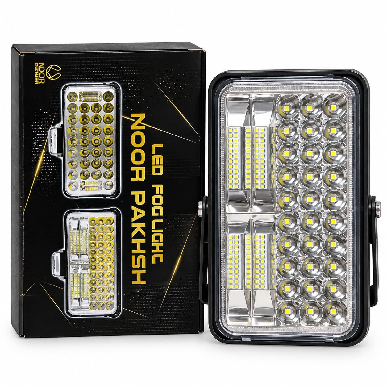 پرژکتور 72smd جعبه مشکی (مستطیل بزرگ)