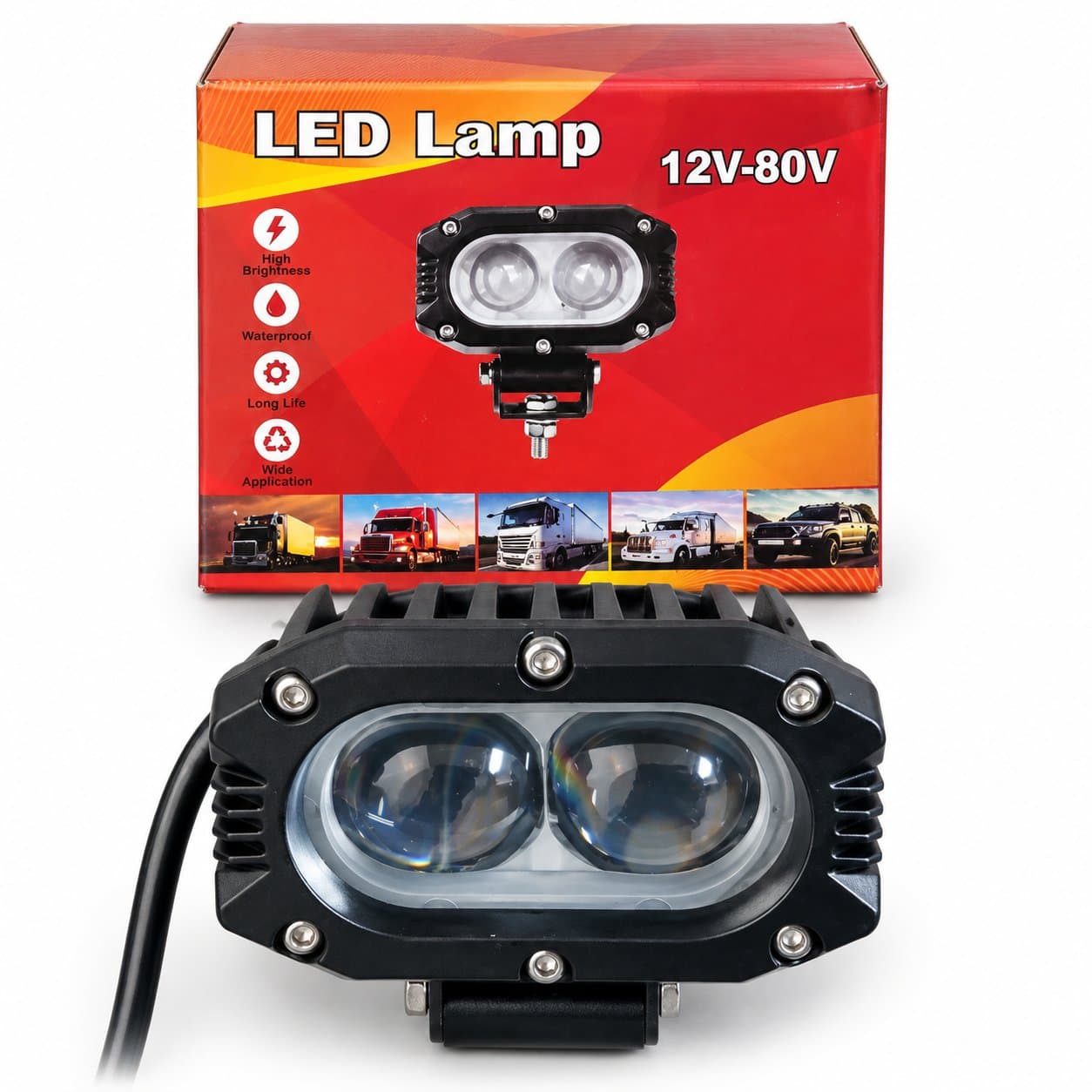 پرژکتور 2smd تلسکوپی دو رنگ
