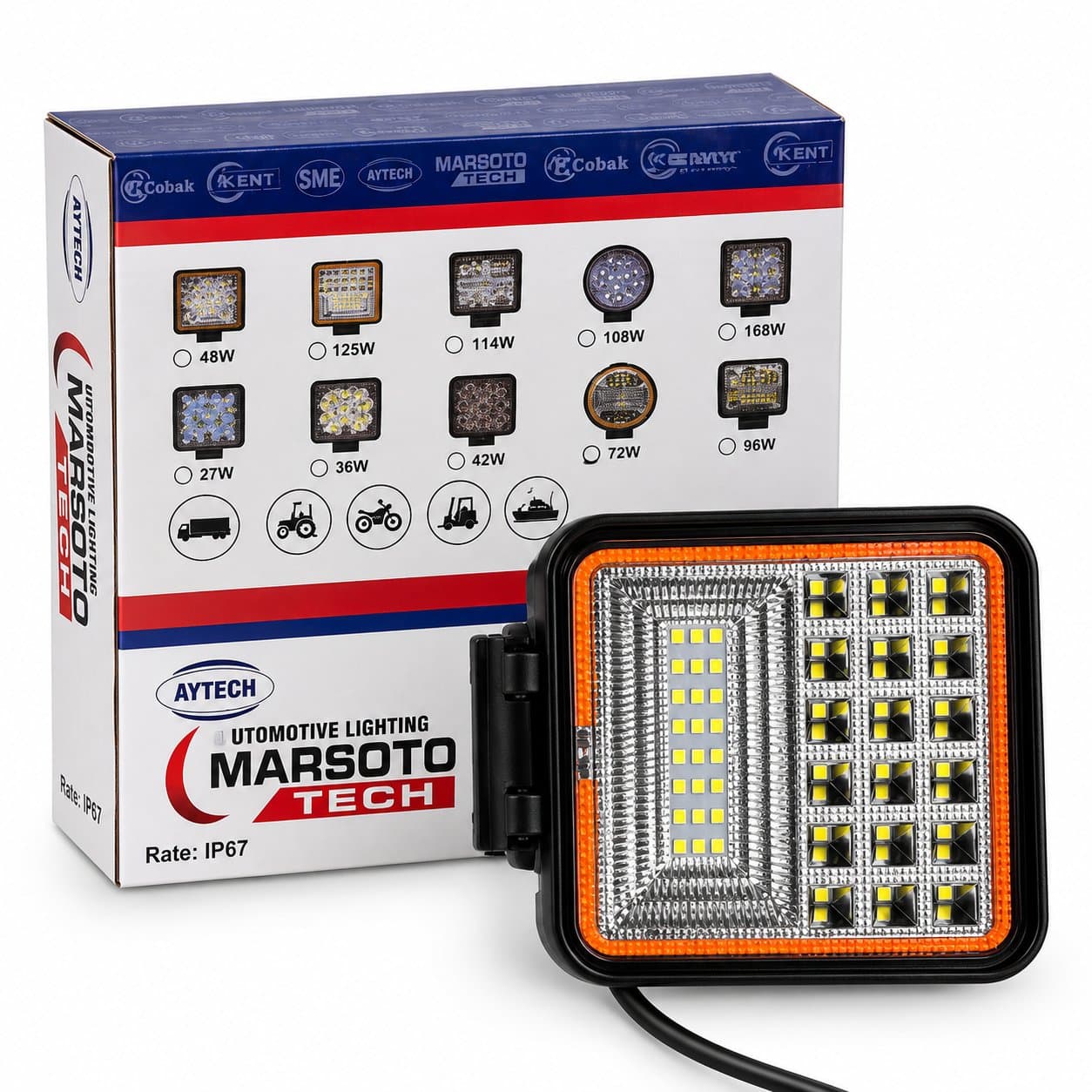 پرژکتور 42smd دور نئون