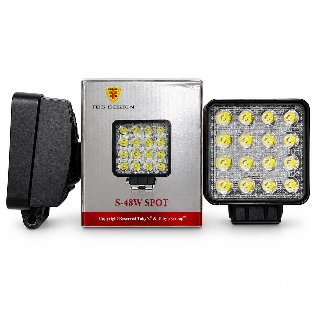 چراغ دنده عقب 16smd پشت فلزی خارجی