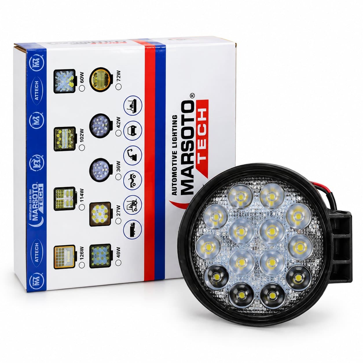 پرژکتور 14smd گرد تلسکوپی درشت