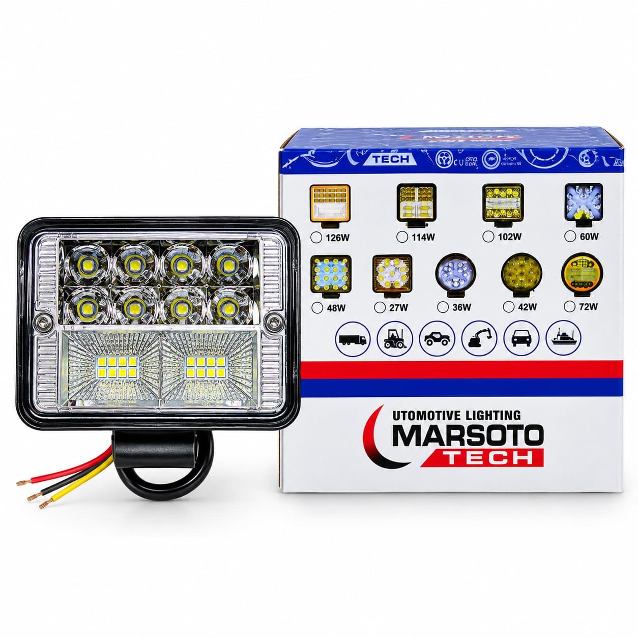 پرژکتور 26smd مستطیل کوچک
